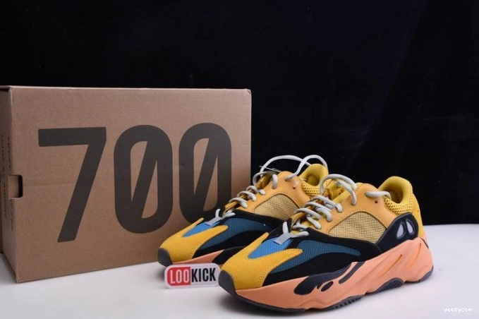 ADIDAS RUNNER YEEZY 700 NEW COLORWAY SUN WAVE BOOST GZ6984 YELLOW 0906